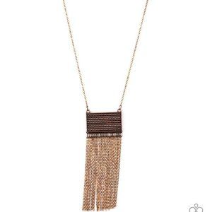 NWOT Totally Tassel - Copper